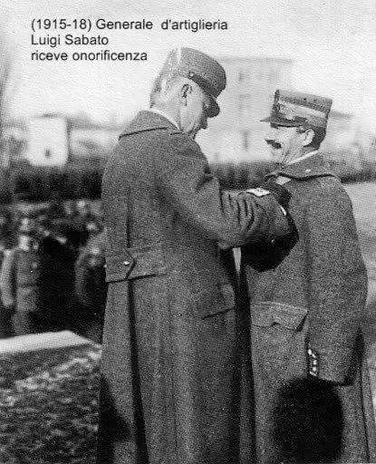 onorificenza generale luigi sabato