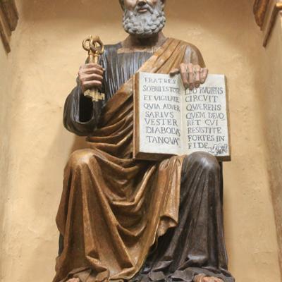 Statua Di San Pietro Chiesa Di San Pietro Putignano