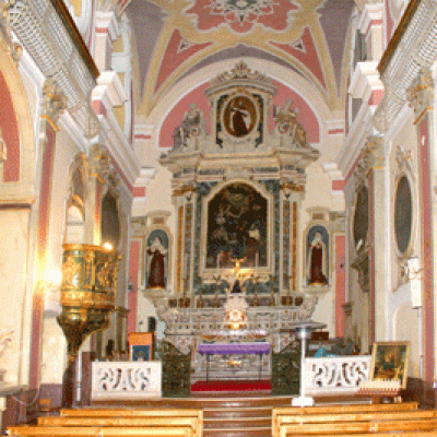 Navata centrale della Chiesa del Convento delle Carmelitane Scalze