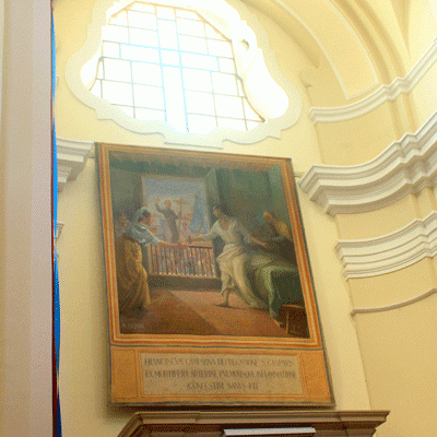 Tela Bussolone Chiesa Santa Maria La Greca