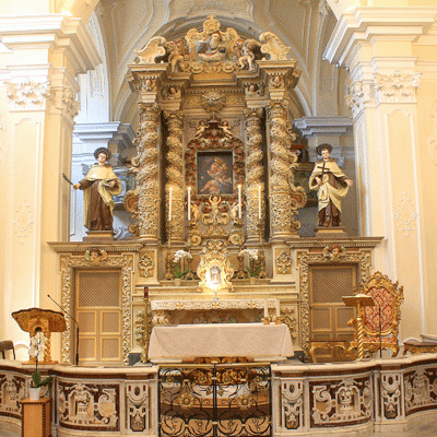 Altare Maggiore Chiesa Della Madonna Del Carmine Putignano