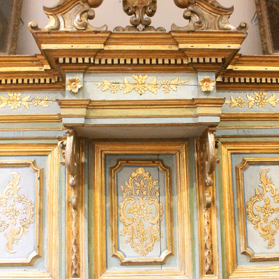 Posto Principale Prelato Coro Chiesa Della Madonna Del Carmine Putignano